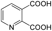 Quinolinic Acid.svg