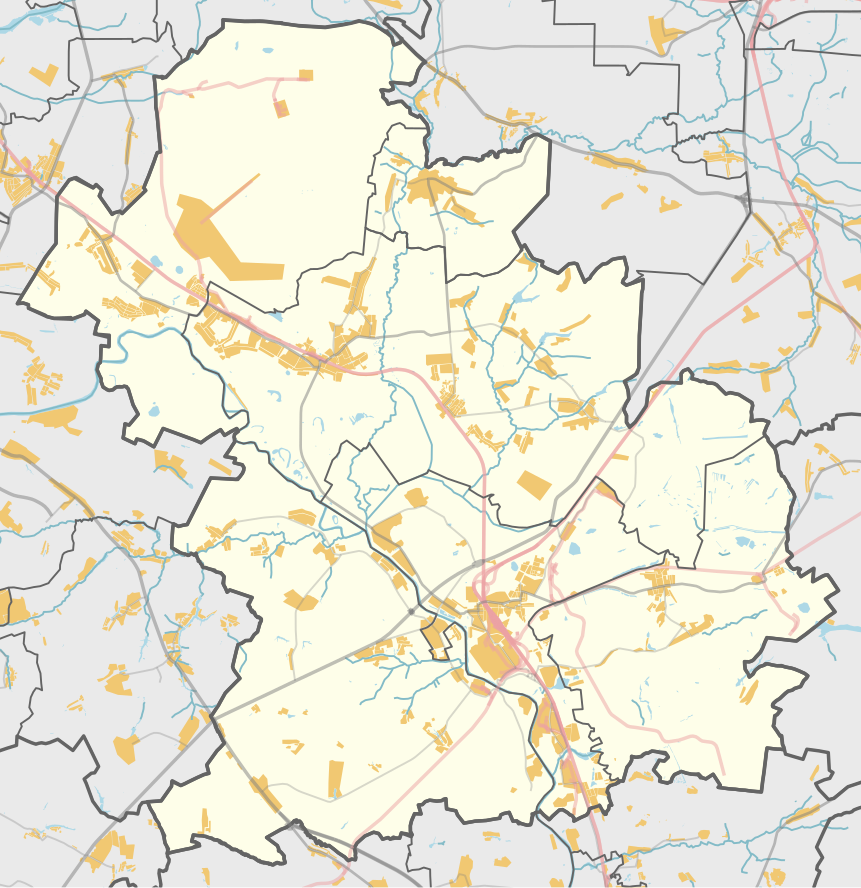 Карта воскресенского района