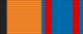 RUS Chief Marshal of the Artillery Nedelin Medal ribbon 2019.svg