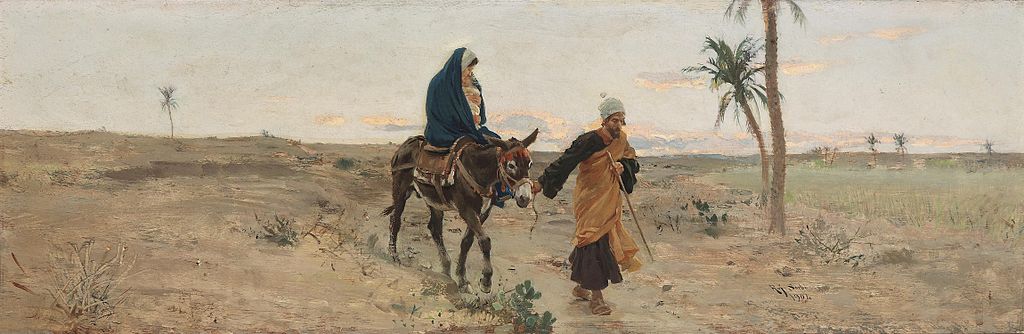 Raffaello Sorbi Flucht nach Ägypten 1904