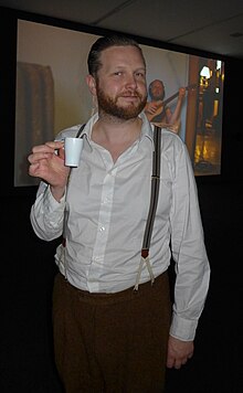 Ragnar Kjartansson, in his installation at the Migros Museum, 2012 in Zürich.jpg