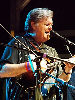 Rickie Lee Skaggs, known professionally as Ricky Skaggs, is an American neotraditional country and bluegrass singer, musician, producer, and composer. He primarily plays mandolin; however, he also plays fiddle, guitar, mandocaster, and banjo.