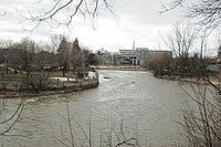 Rivière L'Assomption à la hauteur de Joliette