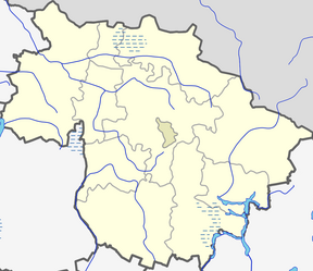 Žemėlapis rodantis Petrošiškio telmologinis draustinis vietą.
