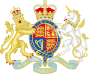 Büyük Britanya ve Kuzey İrlanda Birleşik Krallığı Royal Coat of Arms