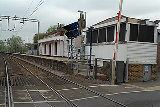 <span class="mw-page-title-main">Roydon railway station</span> Railway station in Essex, England