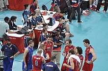 Russia mens volleyball team at Olympic 2012.jpg