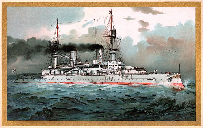 File:S.M. Linienschiff Kaiser Wilhelm II - restoration.jpg