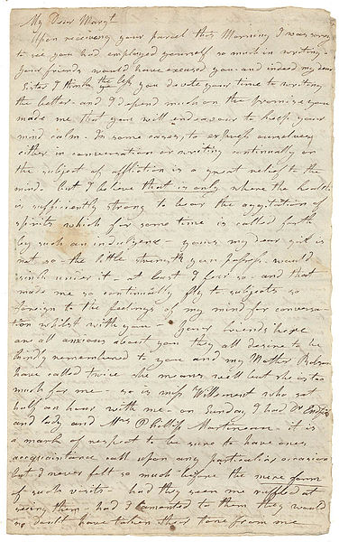 File:SLNSW 820610 Letter to Margaret Blackburn from her sister Eliza Burrows 1795.jpg