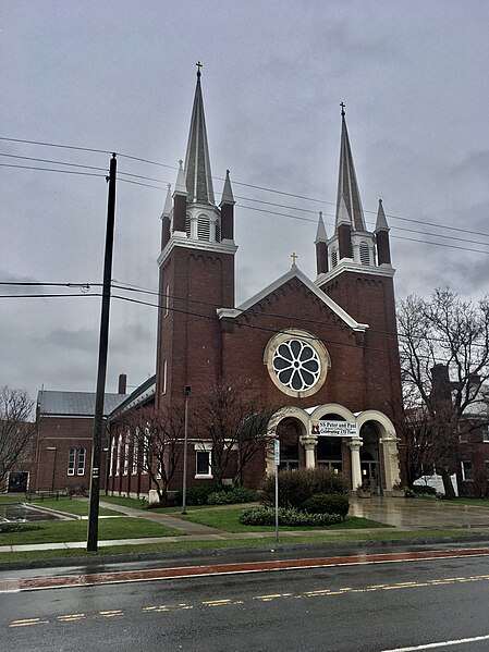 File:SS. Peter & Paul RC Church, Hamburg, New York - 20200328.jpg