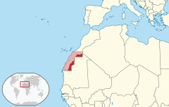 Sahrawi Arab Democratic Republic in its region (claimed hatched).svg