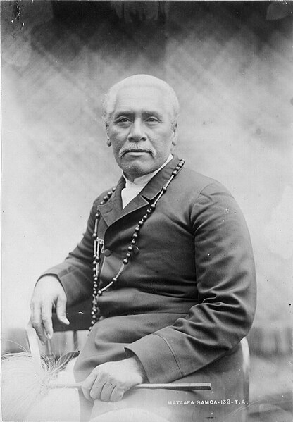 Mata'afa Iosefo (1832–1912), paramount chief and rival for the kingship of Samoa