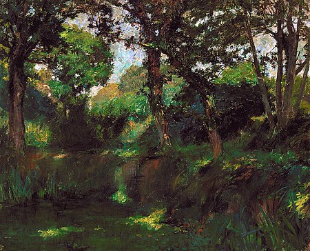 Samuel Isham - Wooded Landscape - 1915.1.1 - Smithsonian American Art Museum.jpg