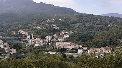 Panuàmma da frasiun de San Luénsu (Giüstéxine) dau semité(r)iu de San Michê