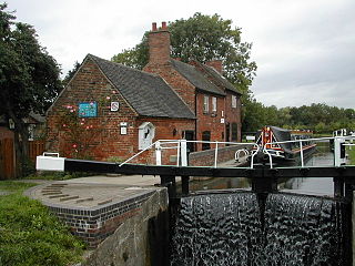 Sandiacre town and civil parish in Erewash District, Derbyshire, England