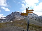 Grimentz, Kanton Valais, Szwajcaria - Widok na mie