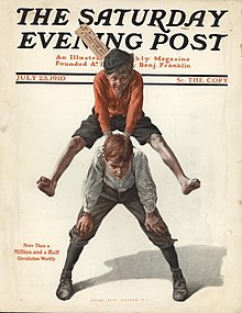 First publication in The Saturday Evening Post, July 23, 1910 issue. SatEvePost72319.jpg