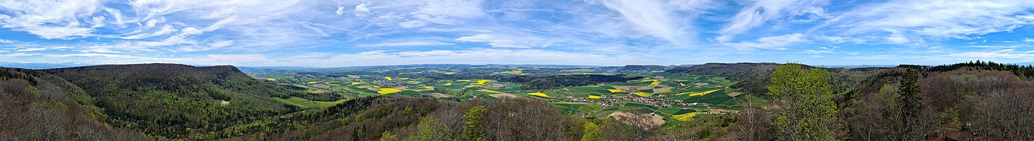 360° Panorama vom Schleitheimer Randenturm