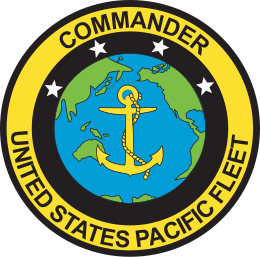 Sceau du commandant de la flotte américaine du Pacifique.svg