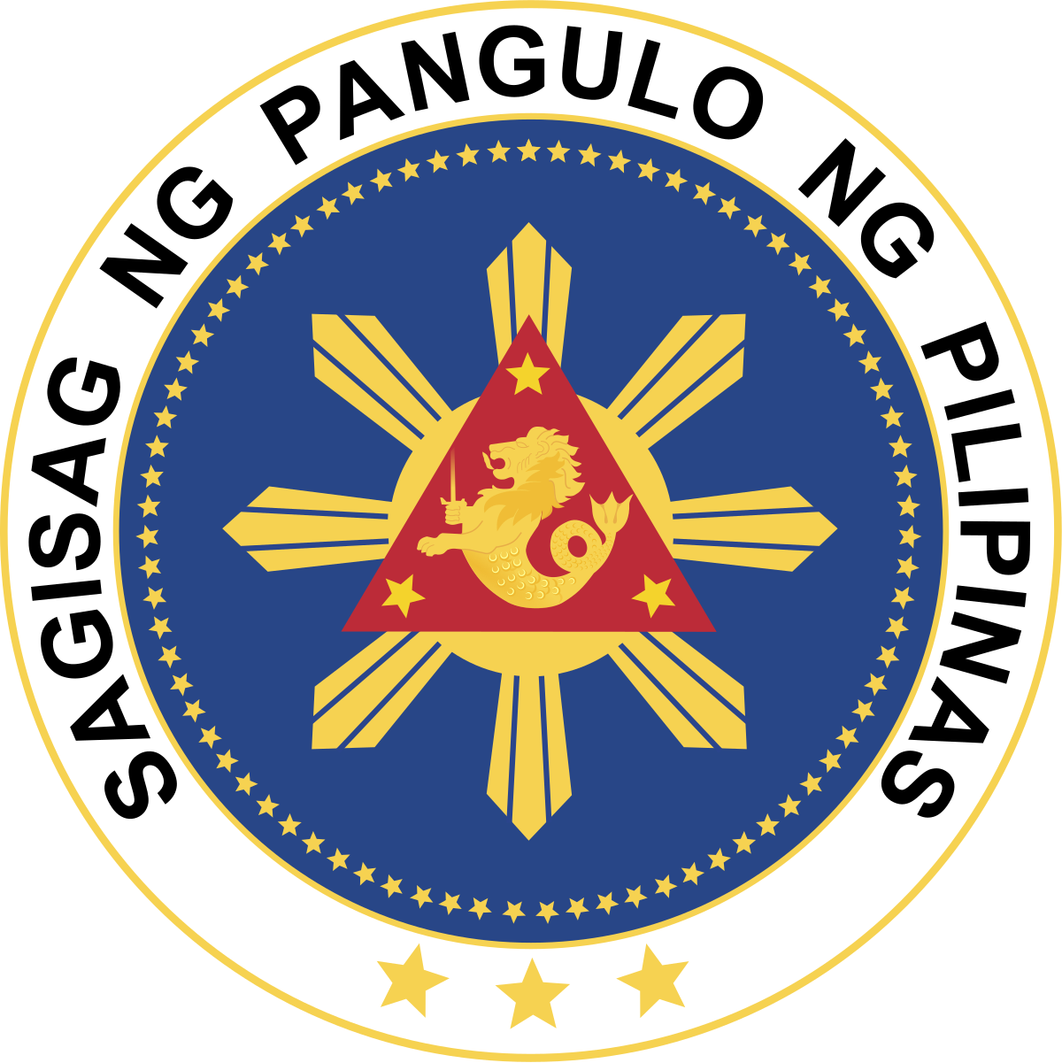 Seal Of The President Of The Philippines Wikipedia