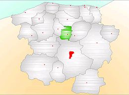 Distretto di Seydiler – Mappa