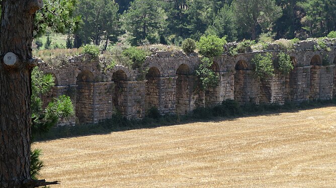 Aqueduct near Manavgat Antalya Turkey