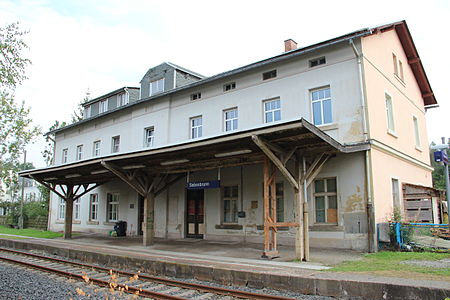 Siebenbrunn Bahnhof Vogtland 2012