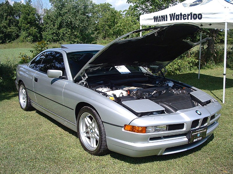 File:Silver BMW E31 8 series coupé.jpg