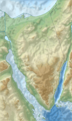 El-Arish is located in Sinai