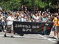 Sirens Motorcycle Club leading NYC Gay Pride Parade by David Shankbone.jpg