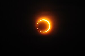 Solar annular eclipse of January 15, 2010 in Jinan, China.jpg
