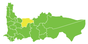Poziția localității Subdistrictul Suran