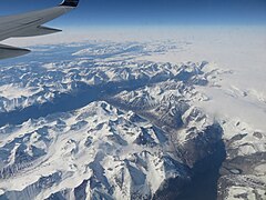 Southern Sermilik fjord in South Greenland in 2018