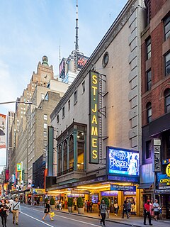 St. James Theatre Broadway theater in Manhattan, New York