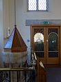 St Mary's Church font, Preston Park by Basher Eyre Geograph 4284301.jpg