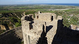 Innenansicht in der Burg