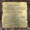 Stolperstein Güntzelstr 62 (Wilmd) Gertrud Kirsch.jpg