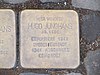 Stolperstein Hugo Junghans, 1, Julius-Heyman-Straße 7, Nordend, Frankfurt am Main.jpg