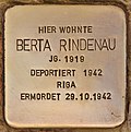 Stolperstein für Berta Rindenau (Wittenberg).jpg