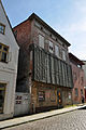 This is a photograph of an architectural monument. It is on the list of cultural monuments of Stralsund, no. 242.