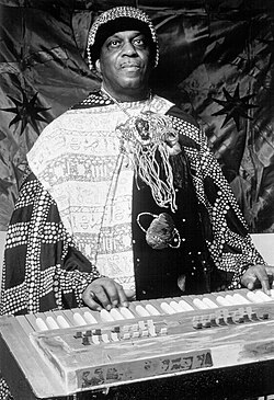 Sun Ra vuonna 1973.