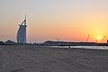Sunset and Burj Al-arab (Pixabay 230077).jpg