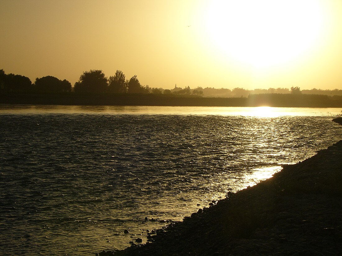 File:Sunset over Helmand River.JPG