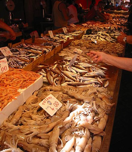 Fish market at Syracuse