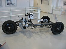 The chassis of a Tatra 49 Tatra 49 frame1.JPG