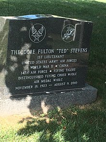 Stevens' grave