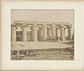 Tempel van Luxor Grande colonnade de Louqsor (Égypte) (titel op object), RP-F-F00992-AX.jpg