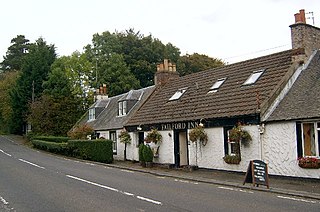 Failford village in South Ayrshire, Scotland, UK