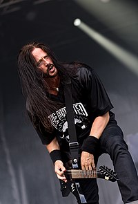 Patrik Jensen auf dem Rockharz 2015.