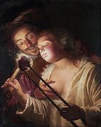 The soldier and the girl, by Gerard van Honthorst.jpg